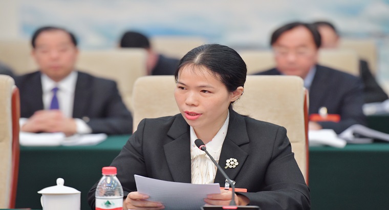 全国人大代表pg电子麻将胡了试玩周慧博士在两会
